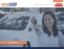 Tablet Screenshot of leasemax.com